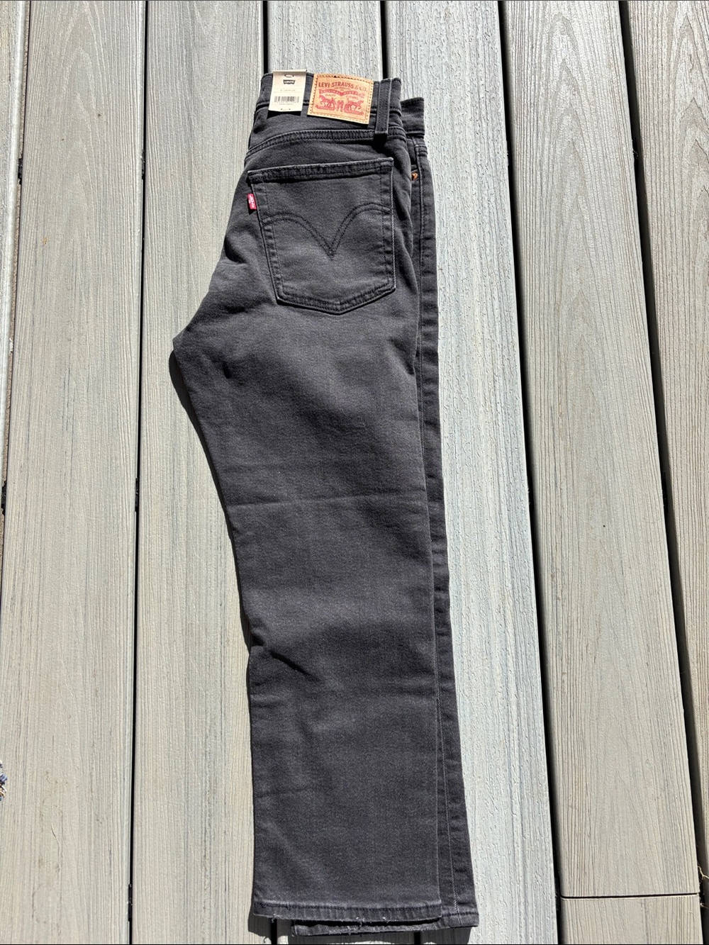 Levi's Women’s Black Wedgie Straight Jeans